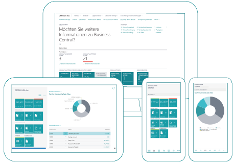 ERPcloud360 Screens Devices